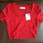 Featured thumbnail for Red crop top
