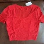 Thumbnail for Red crop top