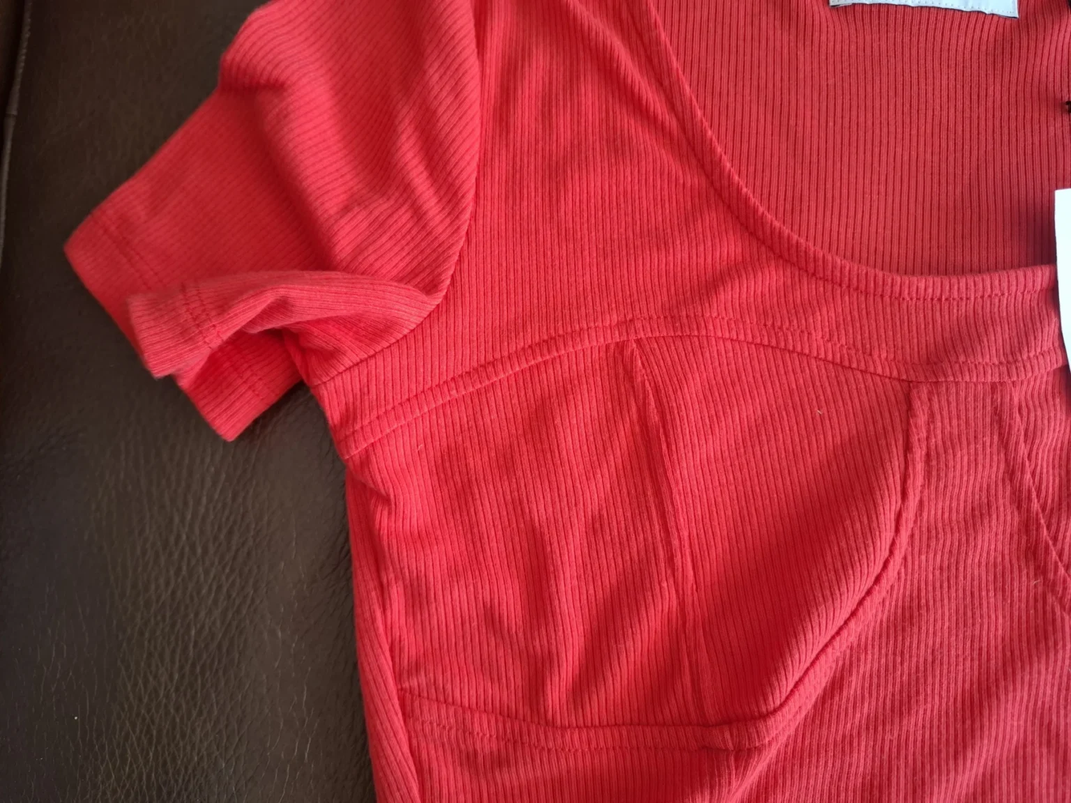 Image for Red crop top