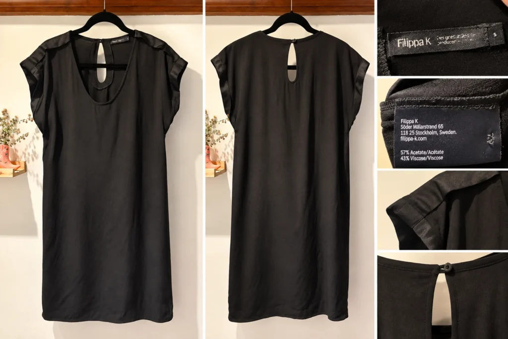 Image for Filippa K black dress – Size S