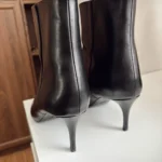 Thumbnail for Black pointed-toe H&M ankle boots – Size 9