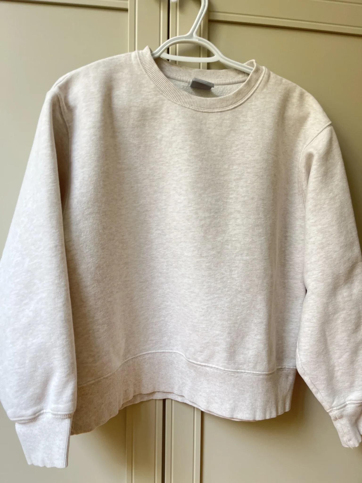Image for Aritzia crewneck fleece top
