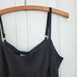 Thumbnail for Little black satin dress | nightdress | slip dress | Calvin Klein
