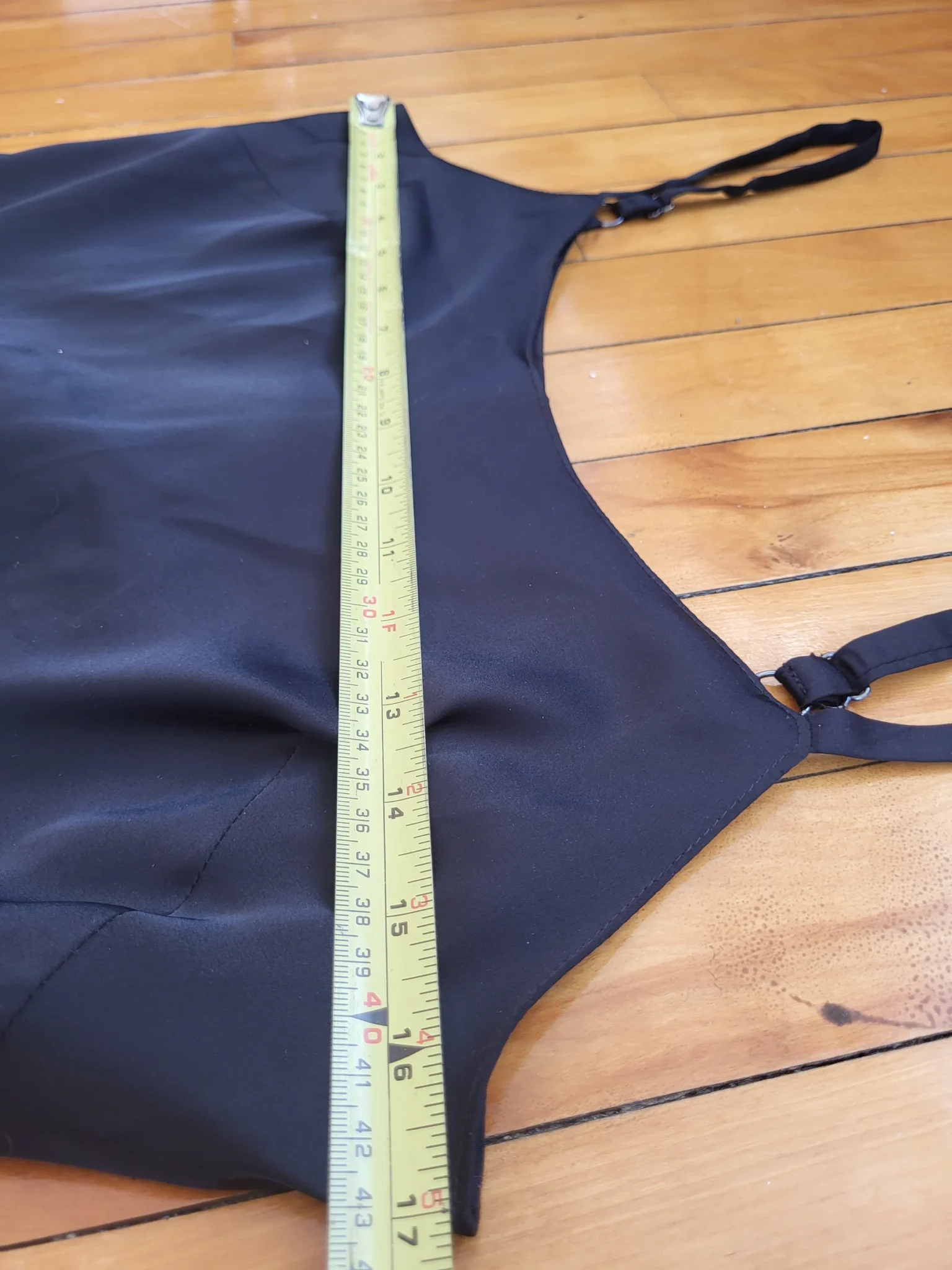 Image for Little black satin dress | nightdress | slip dress | Calvin Klein