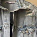 Thumbnail for Oversized denim jacket from Zara