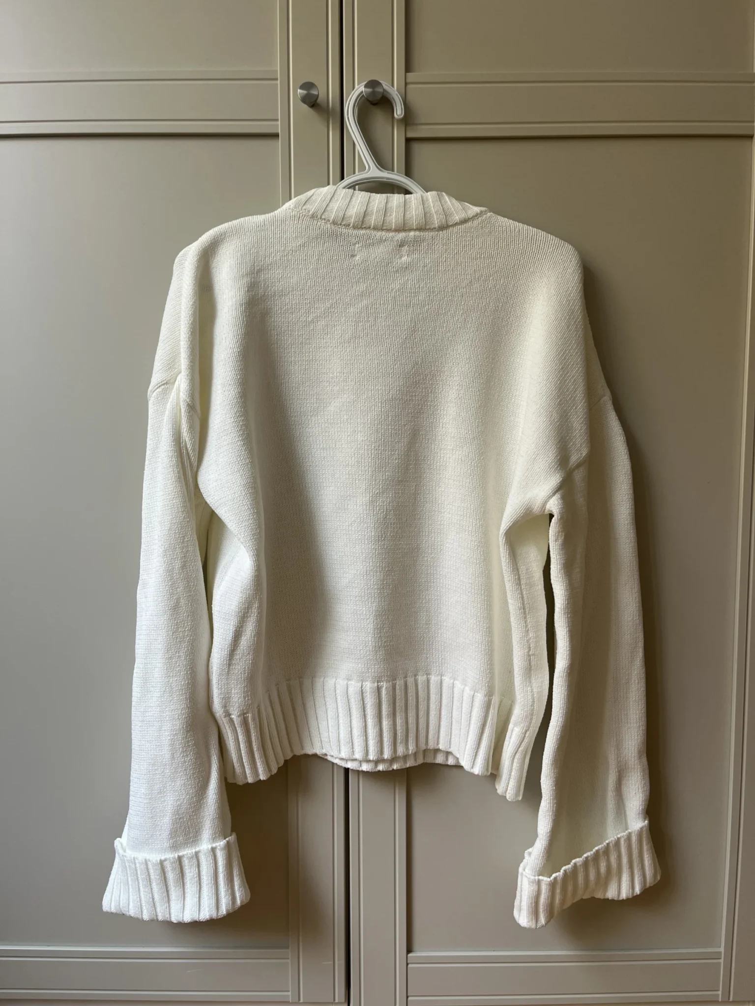 Image for Tricot sweater blanc NA-KD