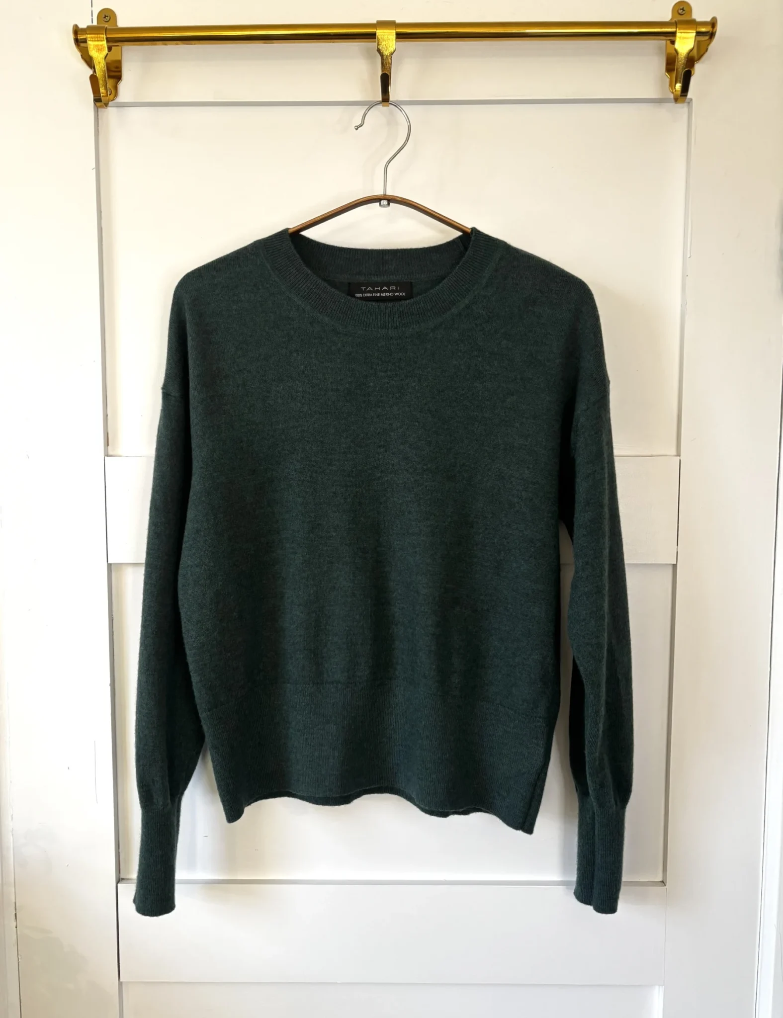 Featured image for Pull TAHARI vert canard