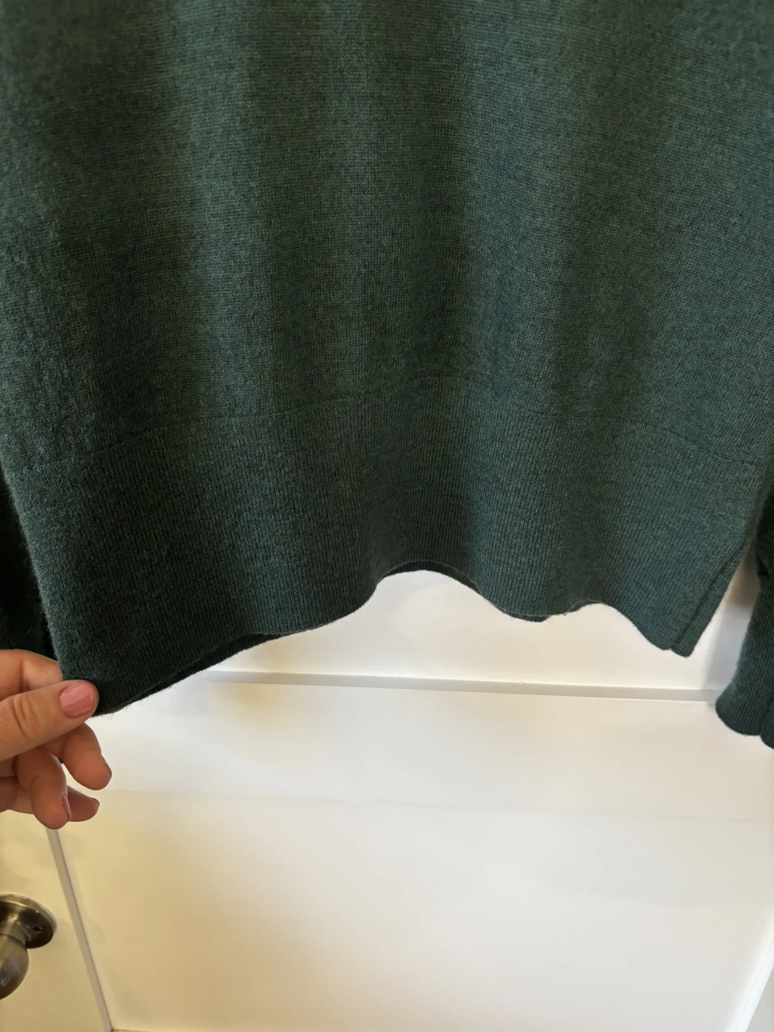 Image for Pull TAHARI vert canard