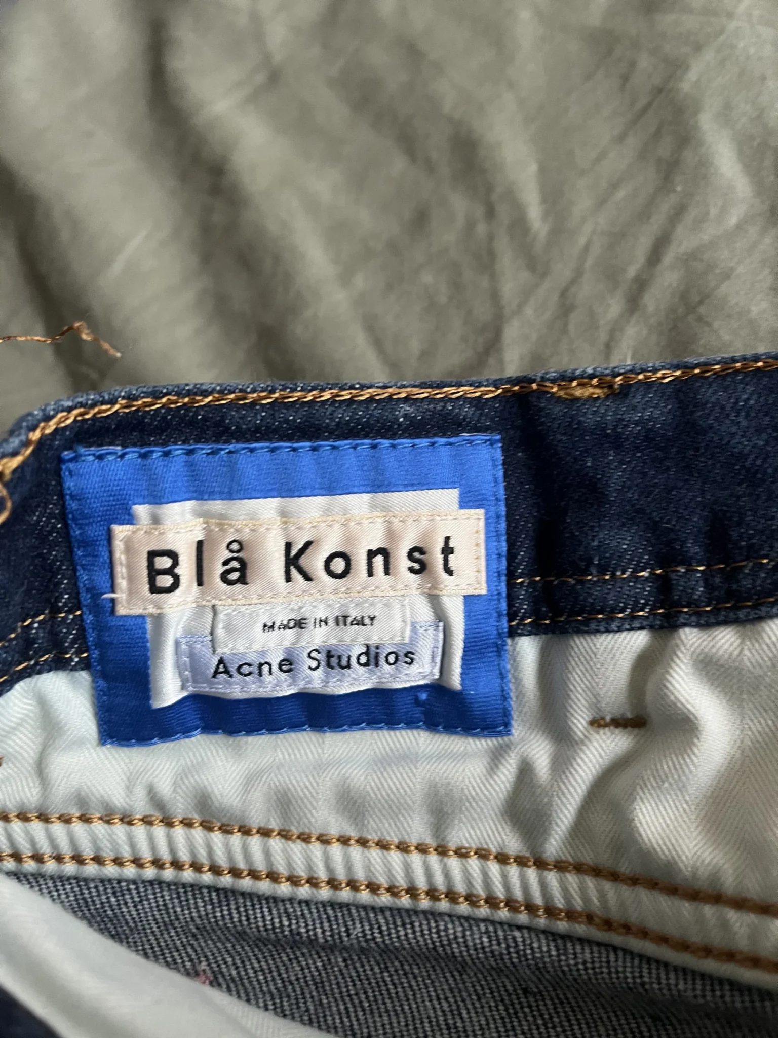 Featured image for Acne Studios Blå Konst North Jeans (taille 33/32)
