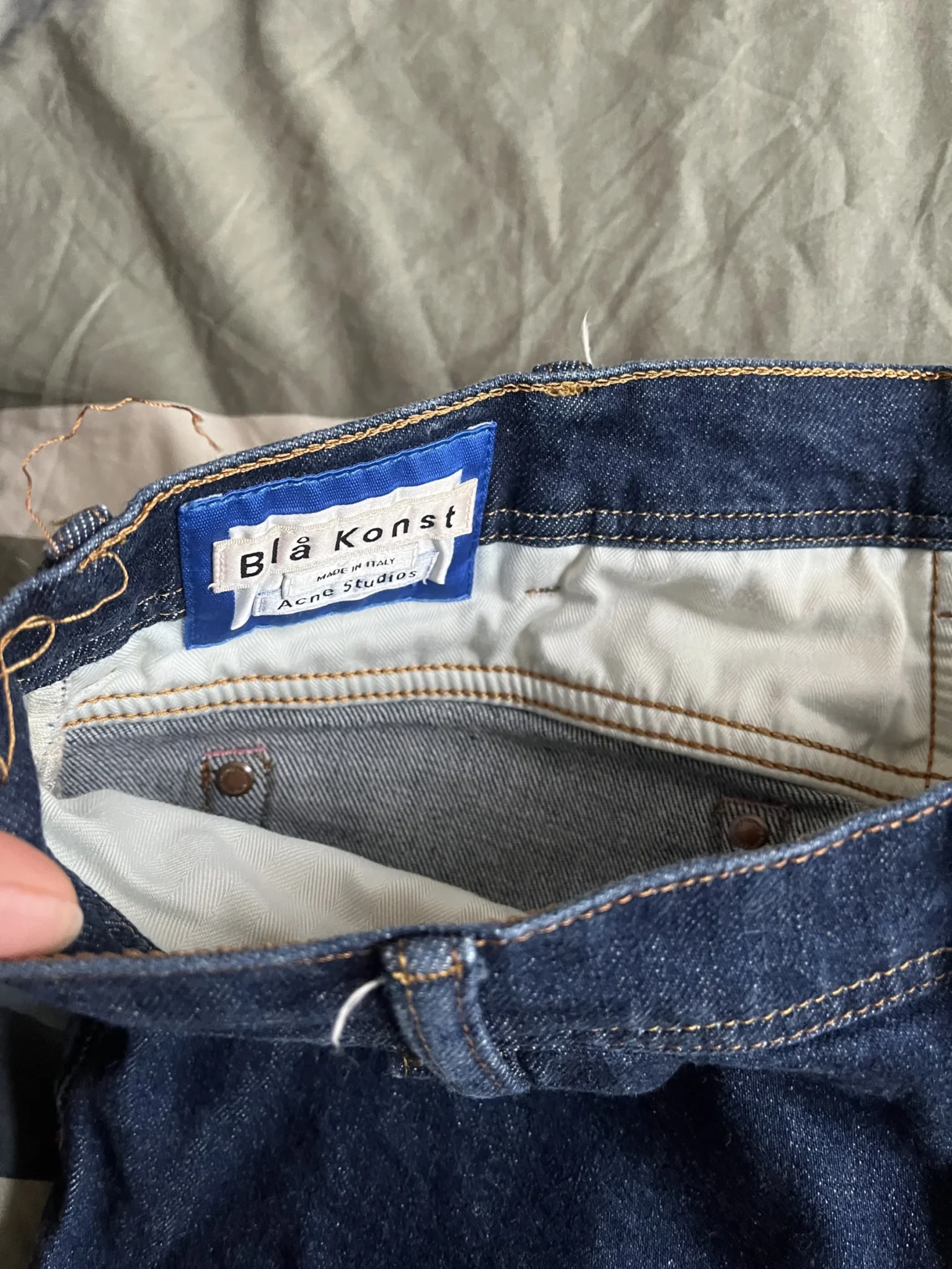 Image for Acne Studios Blå Konst North Jeans (taille 33/32)