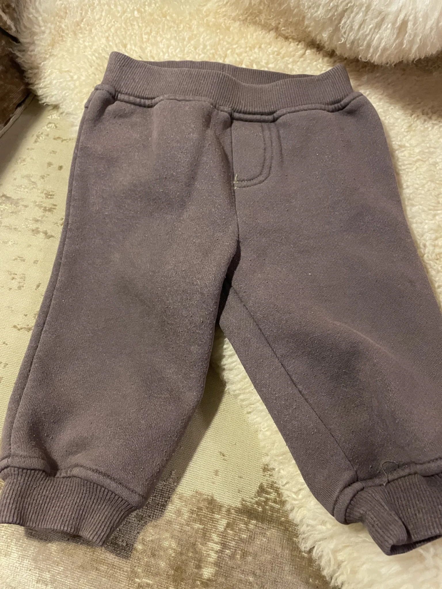 Featured image for 9-month-old fleece-lined cotton trousers