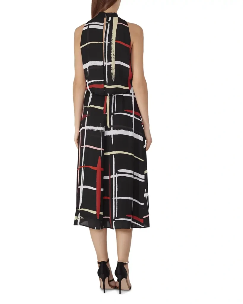 Image for REISS maxi dress – Graphic print – Size 10 US / 42