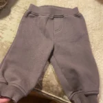 Thumbnail for 9-month-old fleece-lined cotton trousers