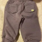 Thumbnail for 9-month-old fleece-lined cotton trousers