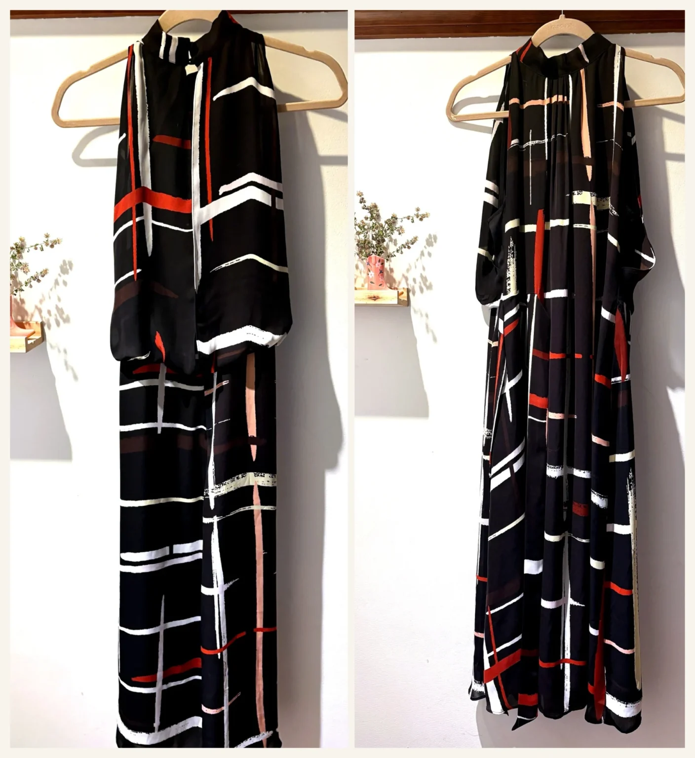 Image for REISS maxi dress – Graphic print – Size 10 US / 42