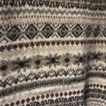 Thumbnail for Vintage Item and Co cardigan – 100% wool – Fair Isle Nordic pattern