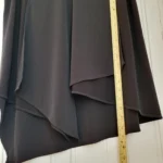 Thumbnail for Joseph Ribkoff Black Asymmetrical Sleeveless Tunic Top, Style 161060