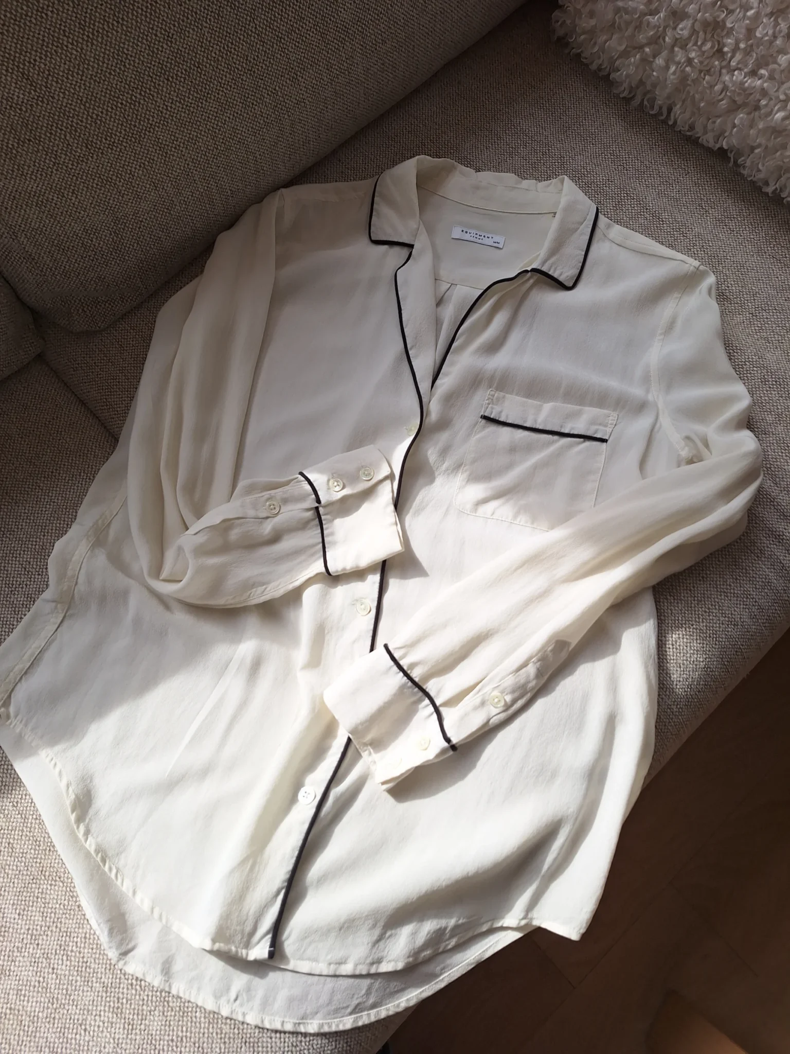 Featured image for Blouse 100% soie "Equipment"