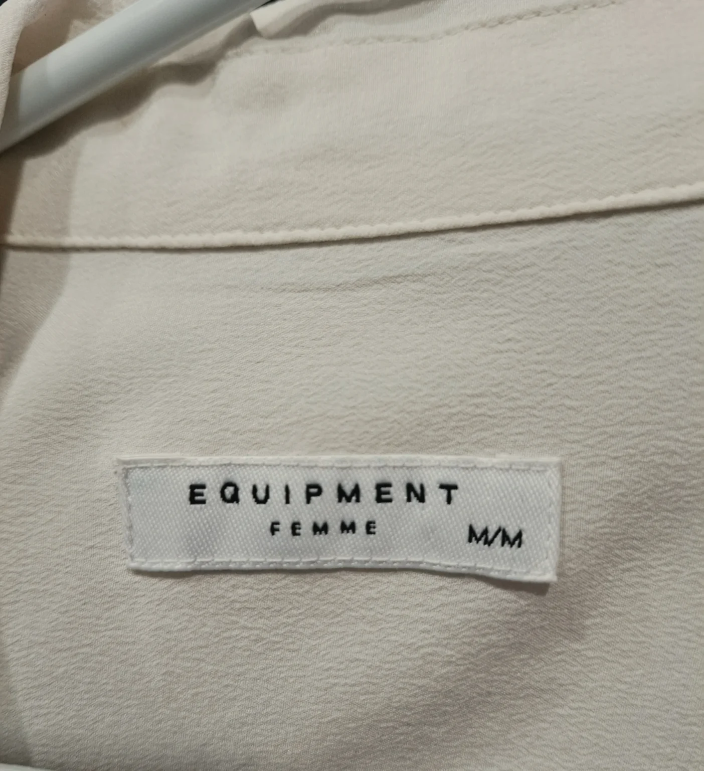 Image for Blouse 100% soie "Equipment"
