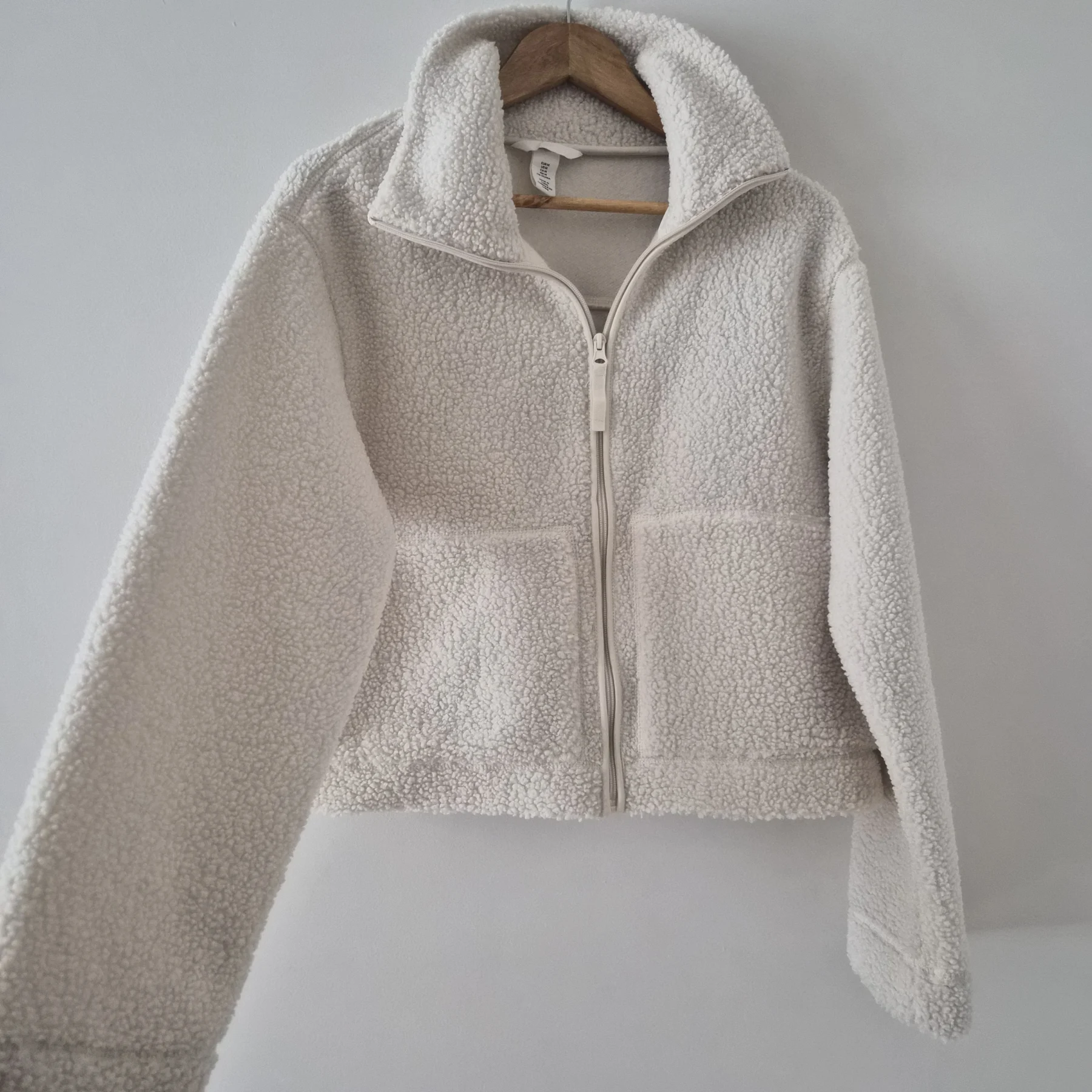 Lightweight sherpa coat HM seconde main