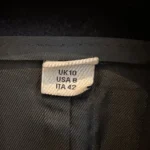 Thumbnail for Genuine Burberry London pea coat, virgin wool and cashmere, navy blue – US size 8