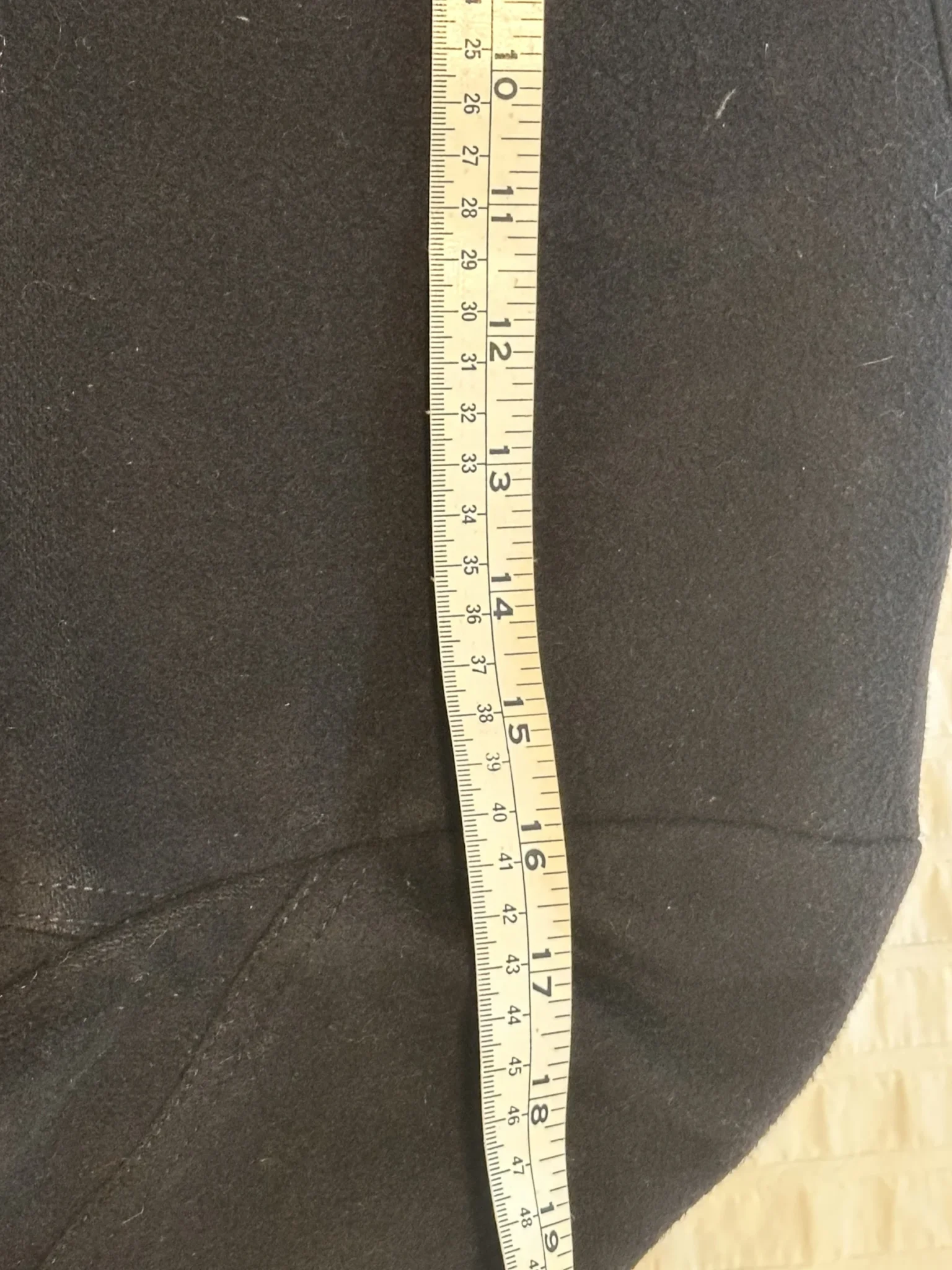 Image for Genuine Burberry London pea coat, virgin wool and cashmere, navy blue – US size 8