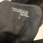 Thumbnail for Voile Blanche leather and sheepskin ankle boots, black, platform – size 39 – never worn