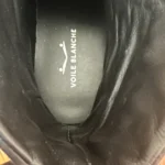 Thumbnail for Voile Blanche leather and sheepskin ankle boots, black, platform – size 39 – never worn