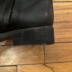 Thumbnail for Tory Burch – Marlene riding boots in black leather – gold buckle – US size 8