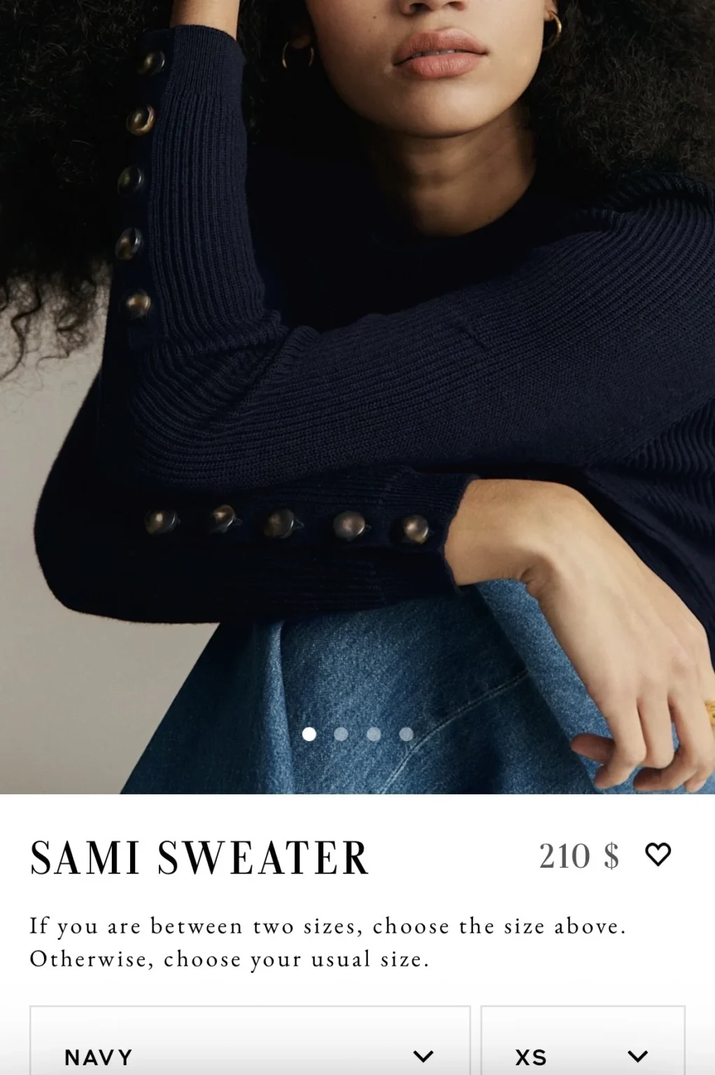 Image for Sézane jumper