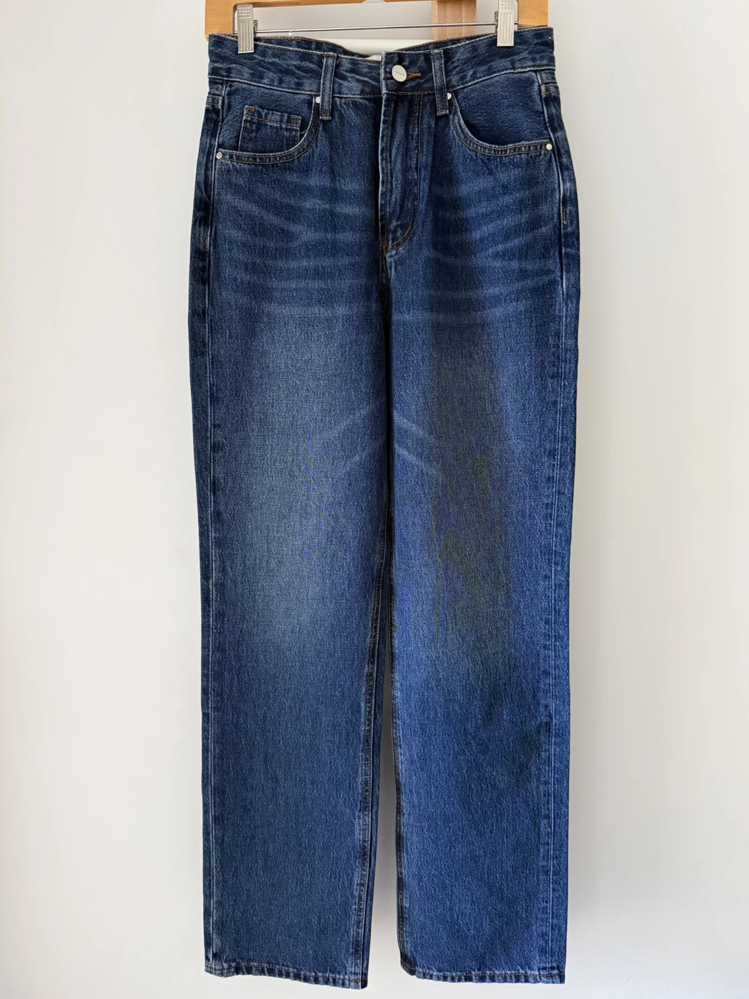 Image for Anine Bing “Roy” high-waisted jeans
