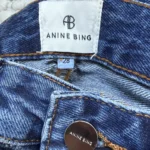 Thumbnail for Anine Bing “Roy” high-waisted jeans