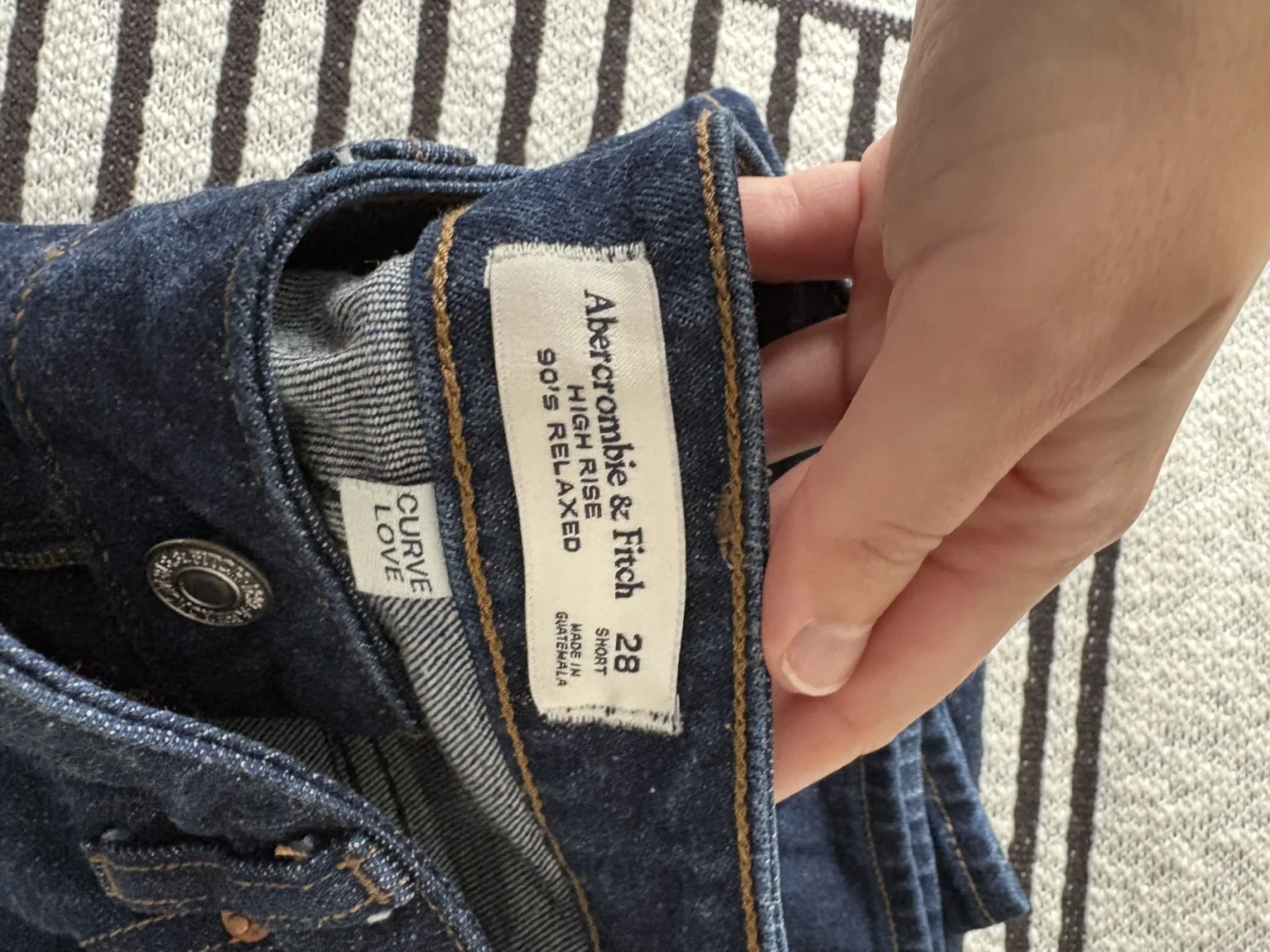 Image for Abercrombie Curve Love Jeans