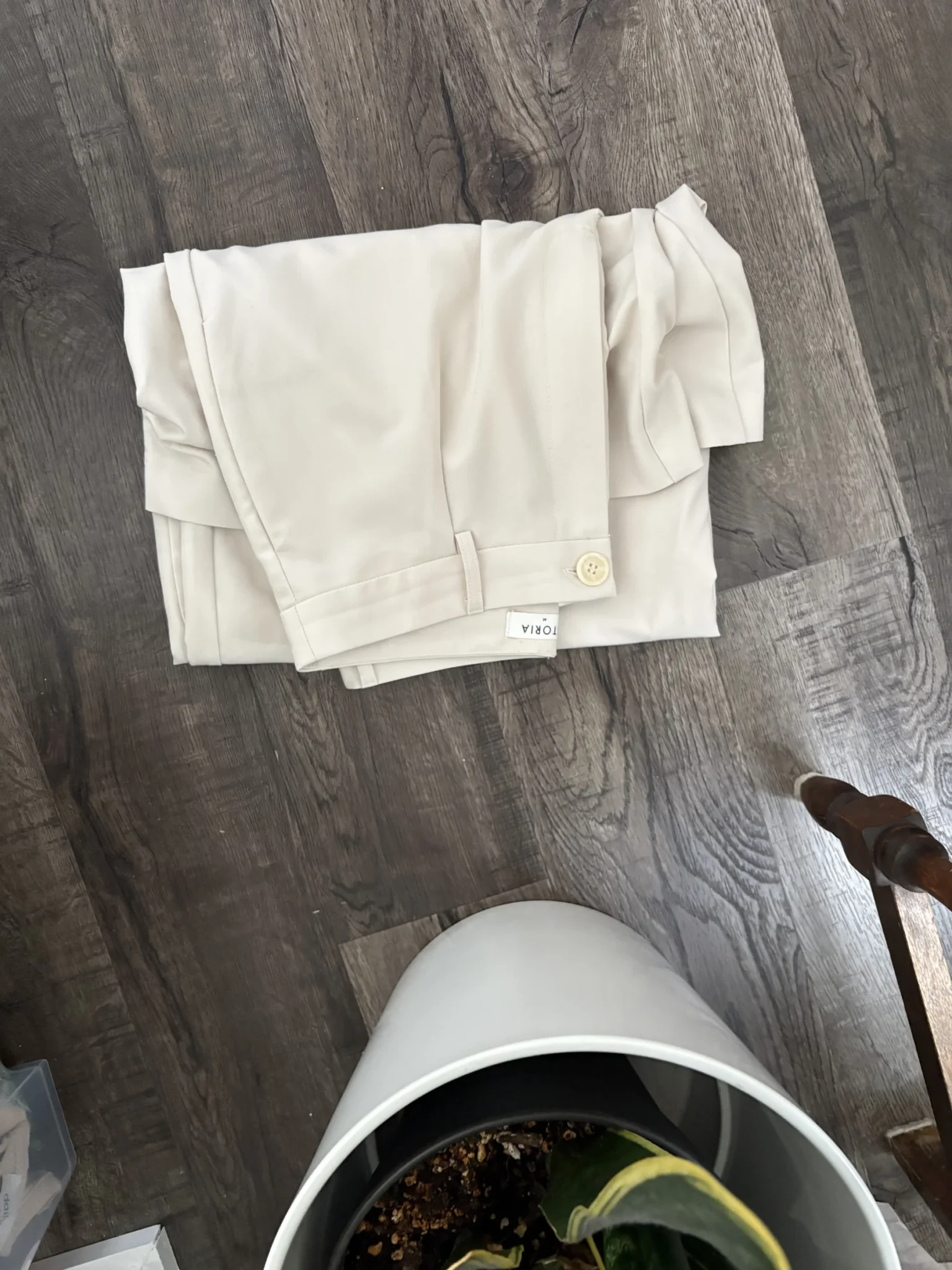 Image for Beige trousers