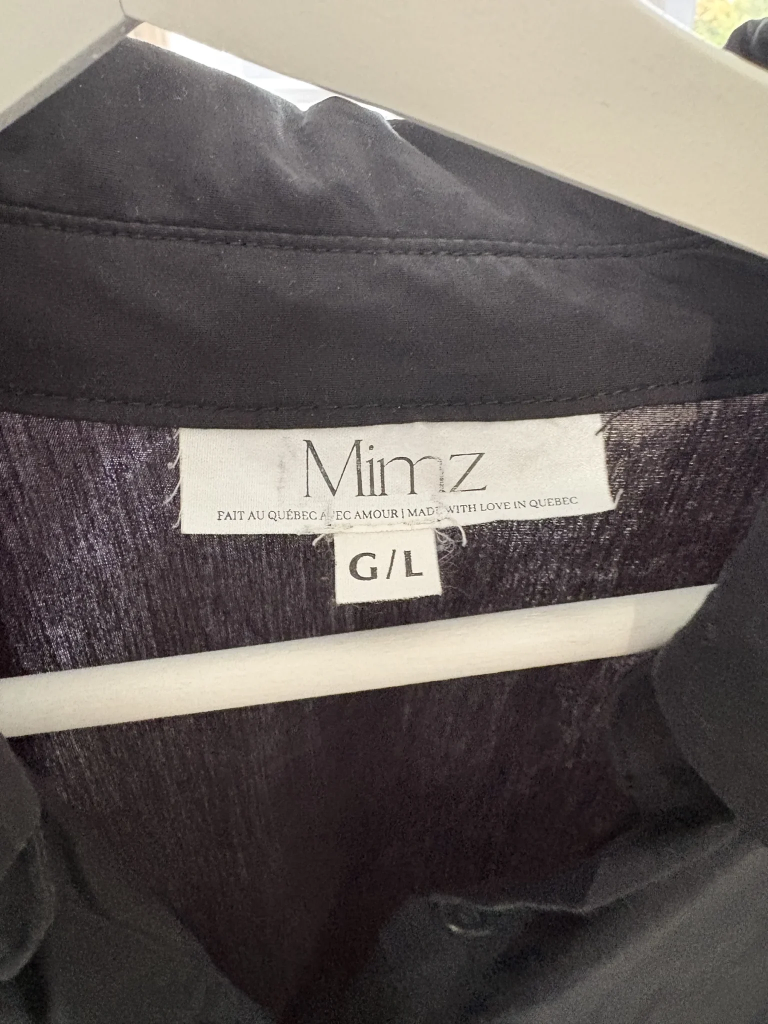 Image for Mimz black shirt