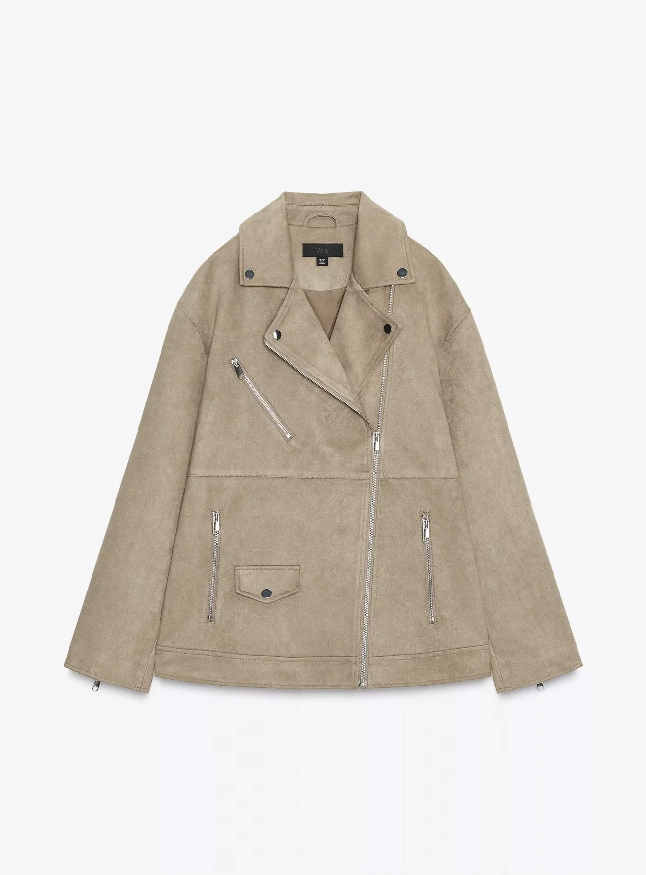 Zara jacket in medium tan suede Zara seconde main
