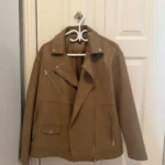 Thumbnail for Zara jacket in medium tan suede