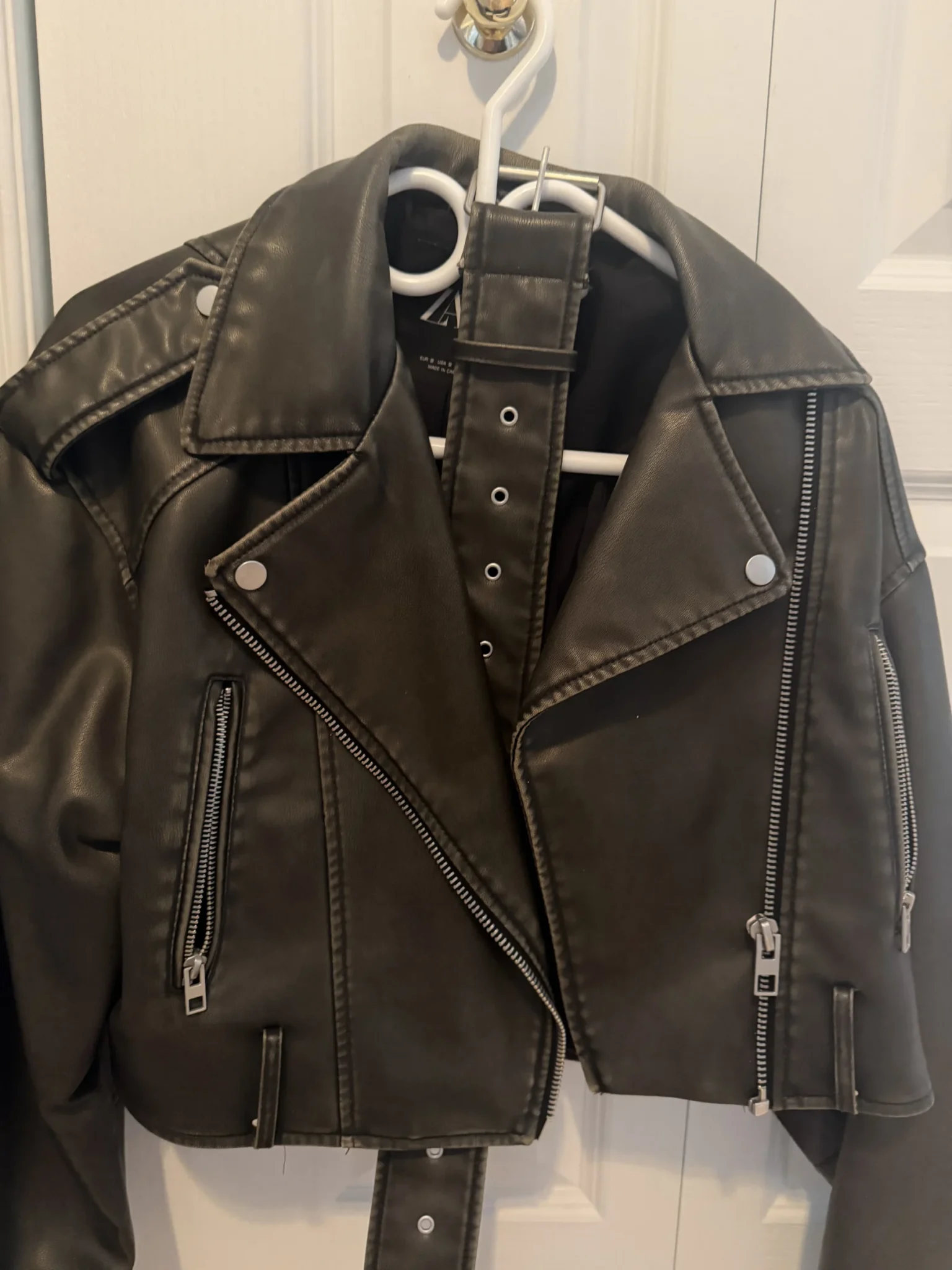 Image for Zara Viral Jacket, khaki, women’s, size small
