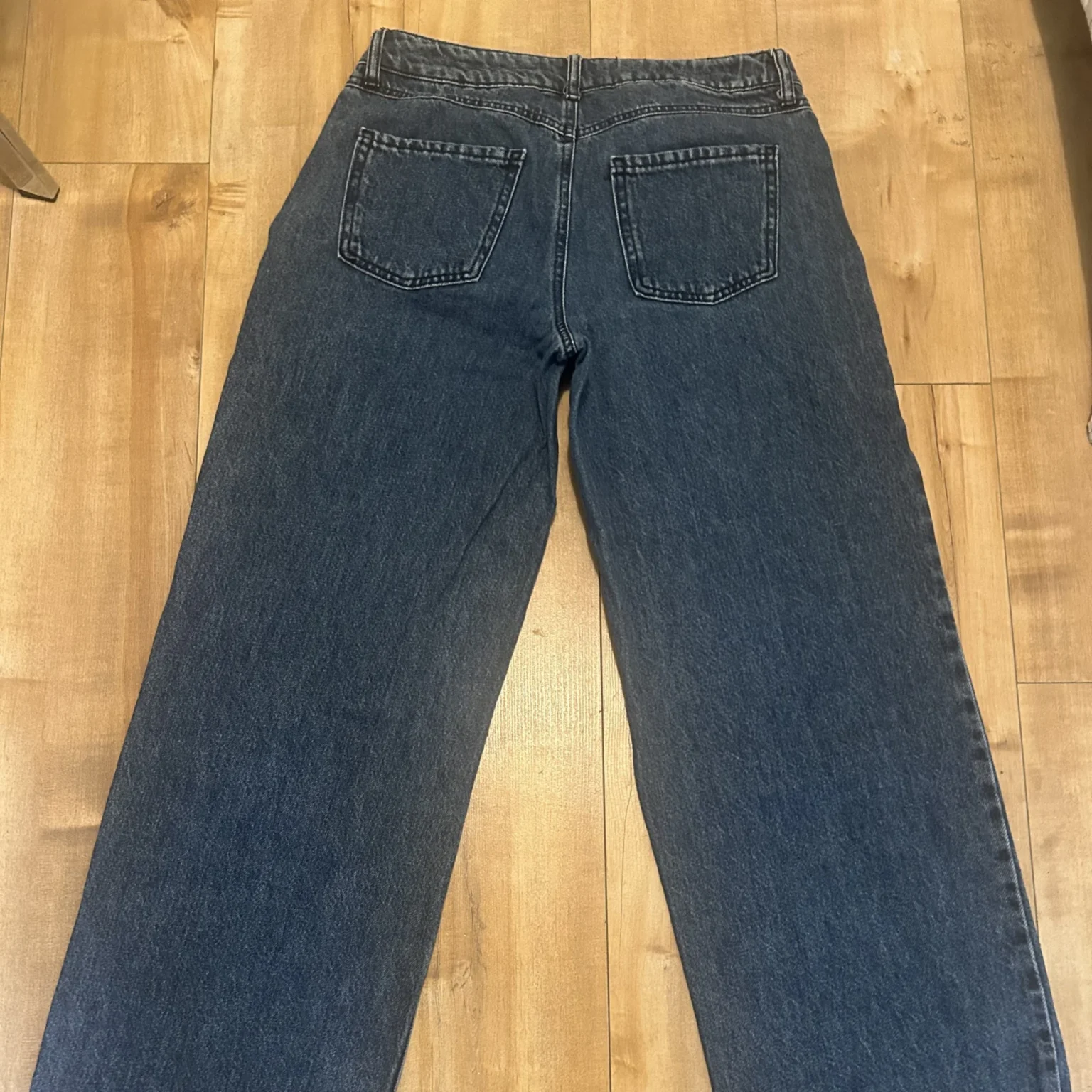 Image for Rewash Brand "Low Pro" wide-leg jeans – 100% cotton