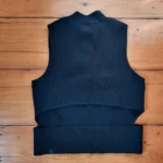 Thumbnail for Lululemon Black Top‎ Open Back Half-Zip Ribbed Stretch