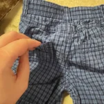 Thumbnail for Unisex blue Bermuda shorts, sizes 12–18
