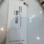 Thumbnail for Iris Setlakwe Short Jacket with Pocket in cream with navy stripes