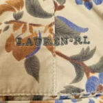 Thumbnail for Pantalon capri fleuri vintage Lauren Ralph Lauren Petite taille 6