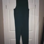 Thumbnail for ​Effortless & Chic: Forest Green Pocket Jumpsuit