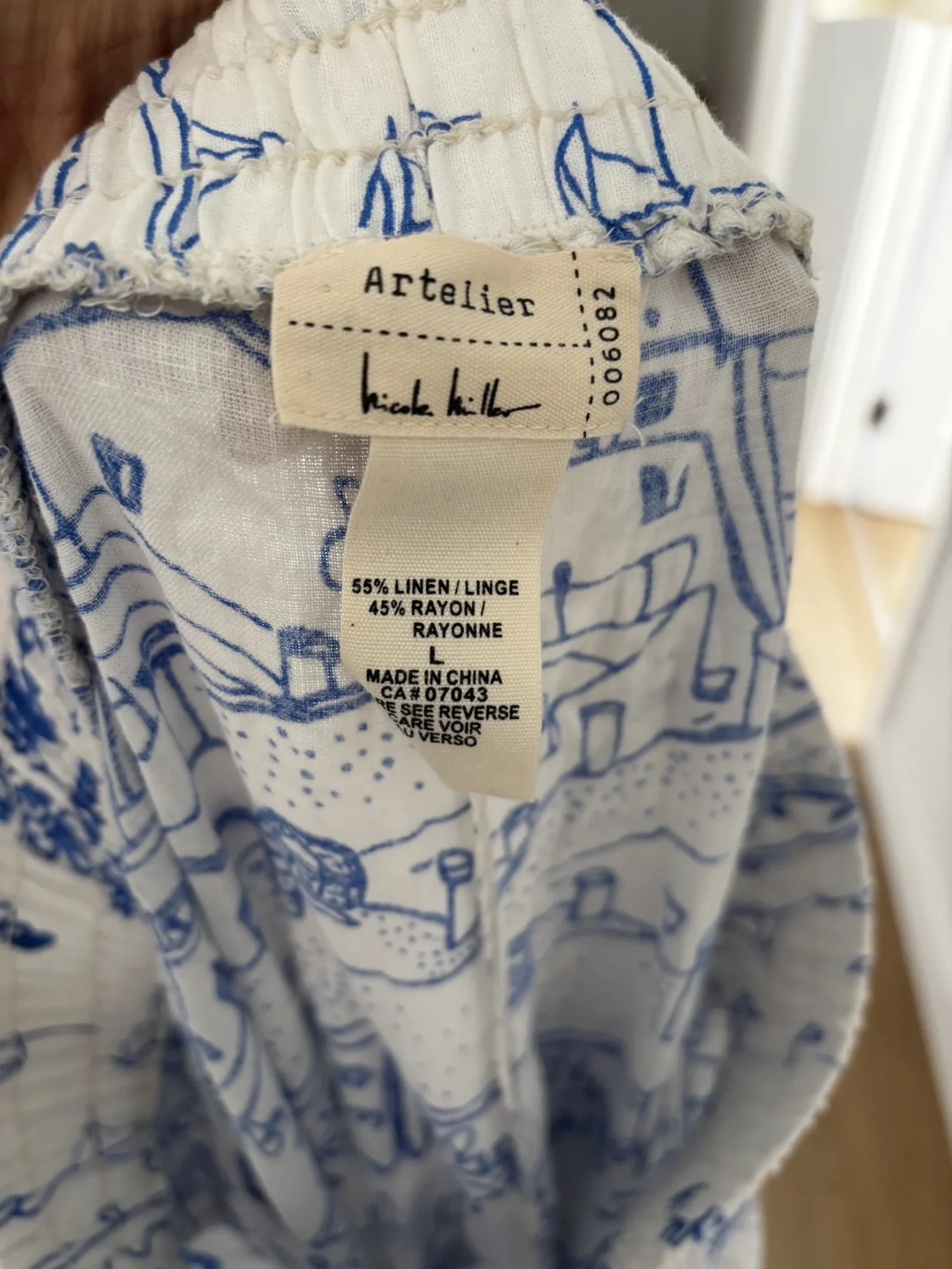 Image for Lightweight summer trousers