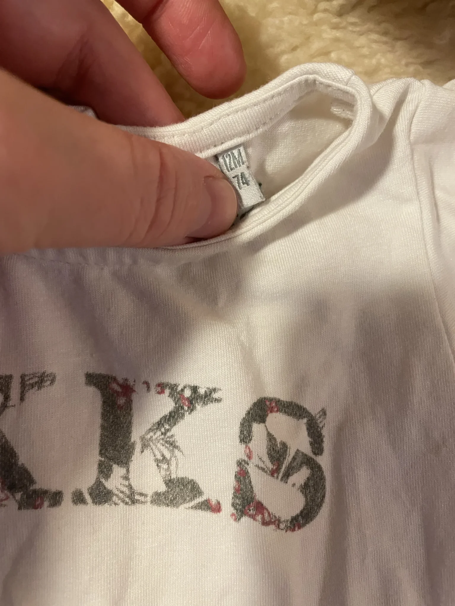 Image for Lovely, fashionable dress for a 12-month-old baby