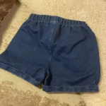 Thumbnail for Dark denim jeans shorts, size 12 months