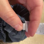 Thumbnail for Dark denim jeans shorts, size 12 months
