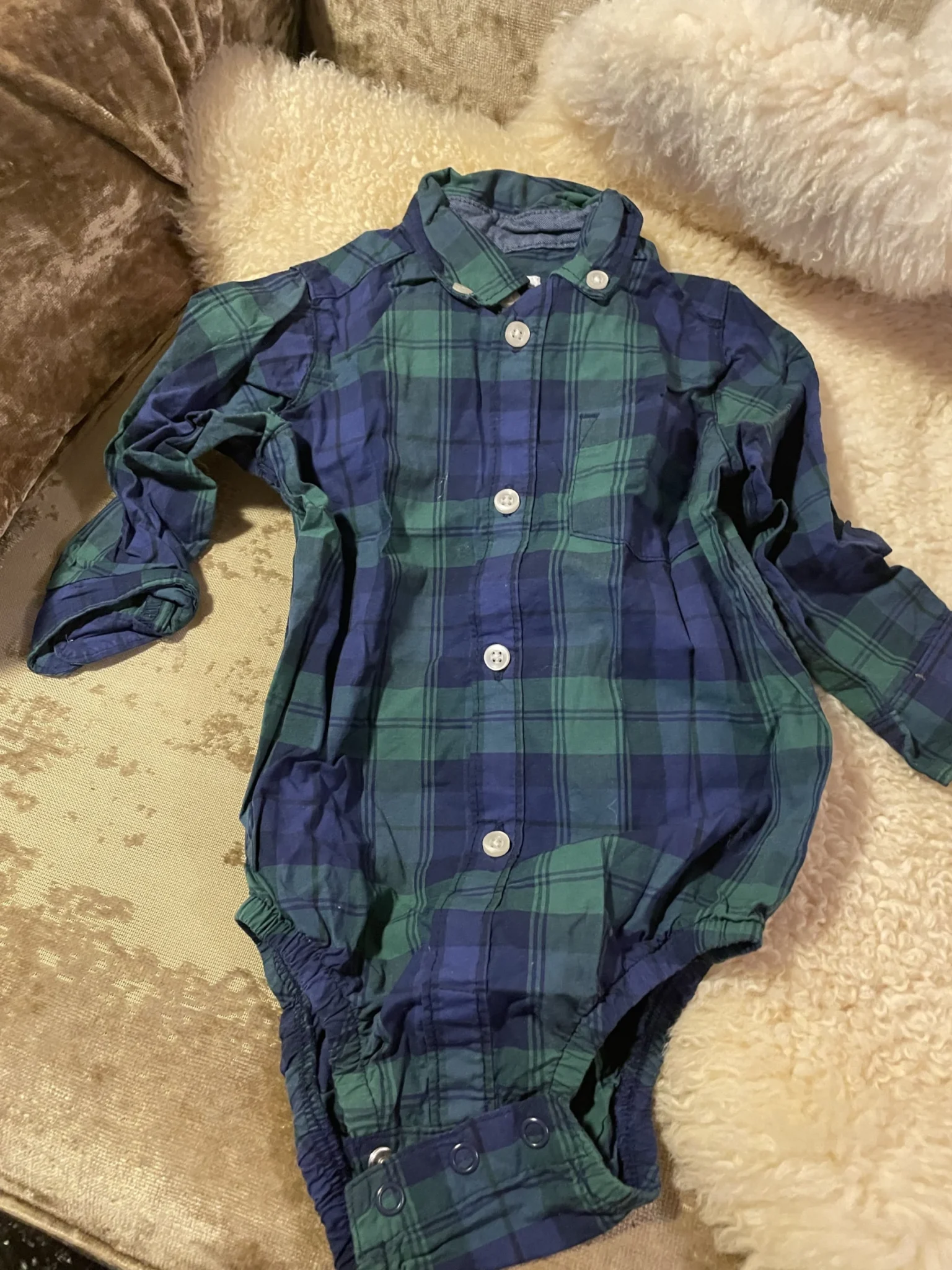 Featured image for Unisex baby blouse bodysuit