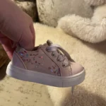 Featured thumbnail for Flat running shoes for babies with a side zip